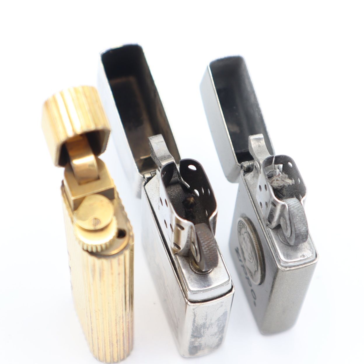 Cartier カルティエ ガスライター 1点 Zippo ジッポ オイル