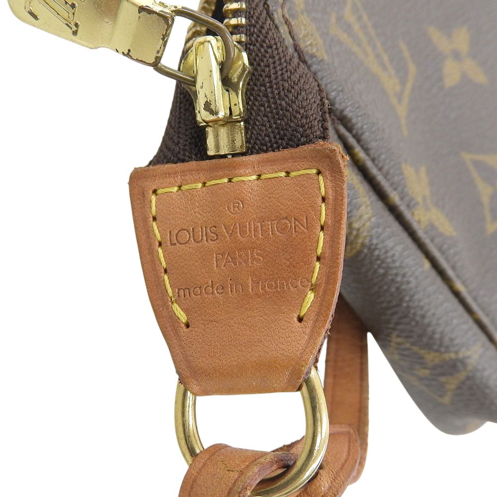 本物保証 布袋付 ルイヴィトン LOUIS VUITTON モノグラム ポシェット アクセソワール M51980 ポーチ ポーチ DECORATOM_COM_BR