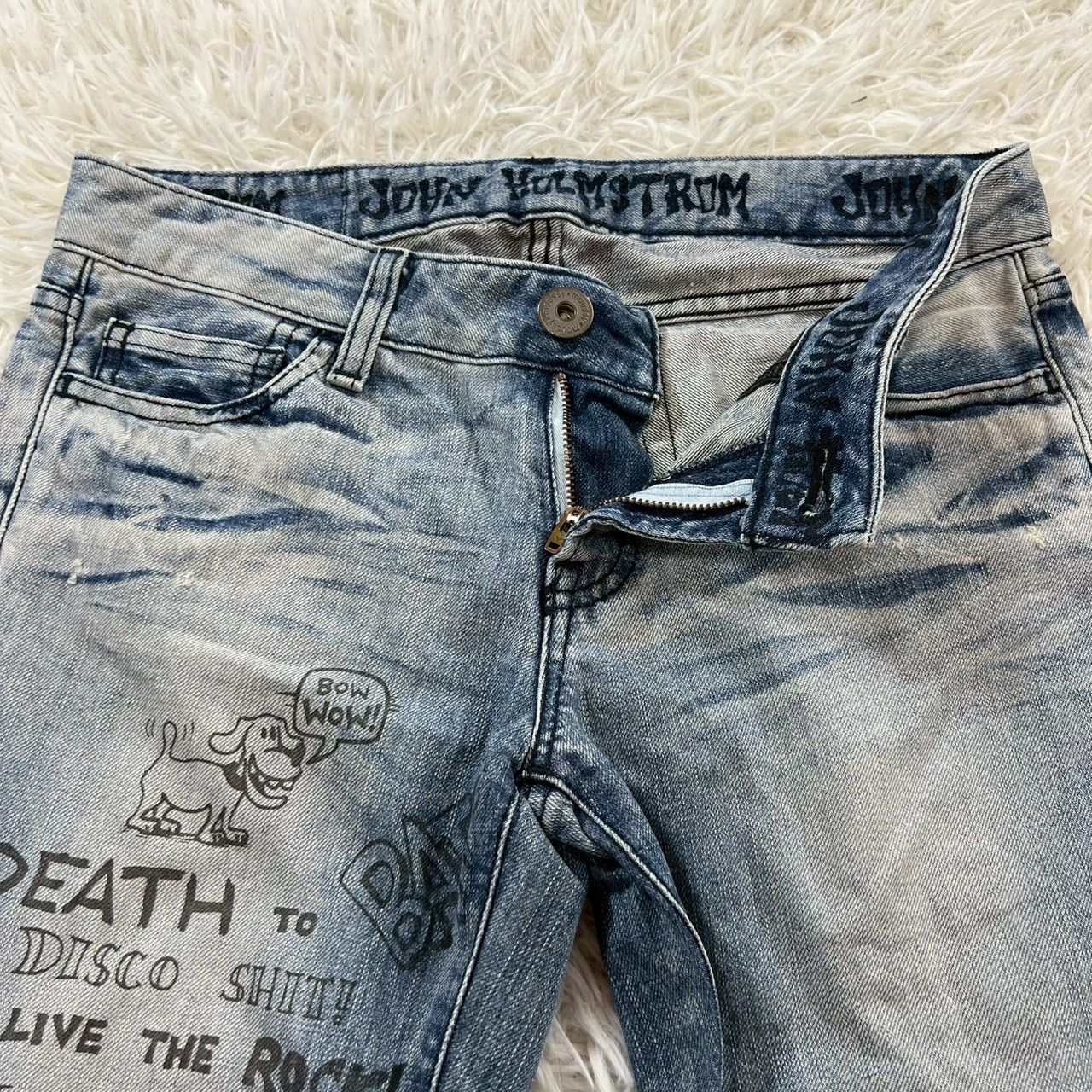 ブーツカット デニムパンツ