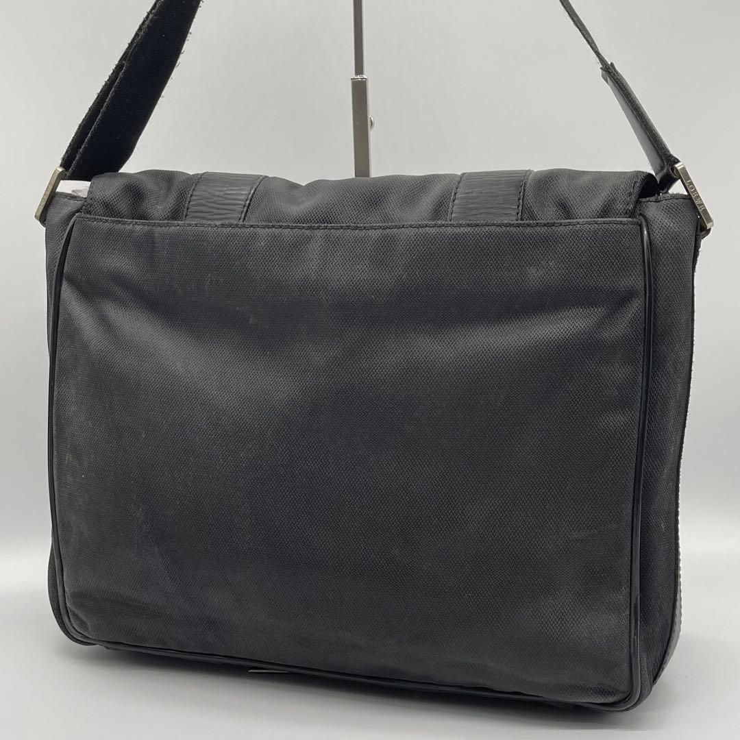 【訳あり】LOEWE ロエベ メッセンジャーバッグ ショルダーバッグ 黒色 訳あり】LOEWE ロエベ メッセンジャーバッグ ショルダーバッグ
