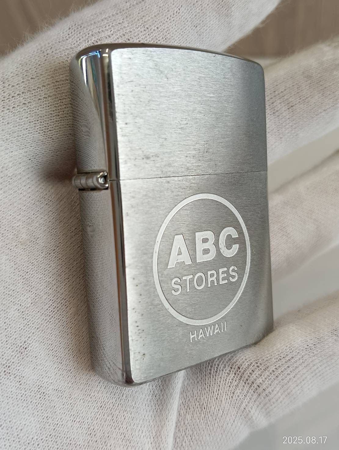 オイルライター　ZIPPO ジッポー ABC STORE   HAWAII 中古品】 ABC STORES HAWAIIハワイ Zippoジッポライター オイル