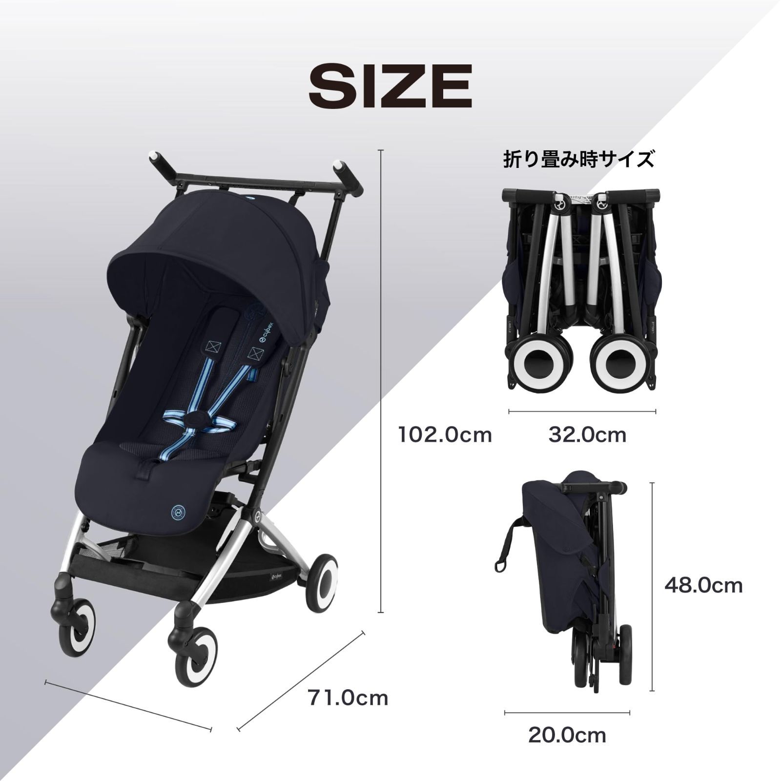 大人気』 (2024年) ] ] ダークブルー(SLVフレーム) リベル [ 軽量 