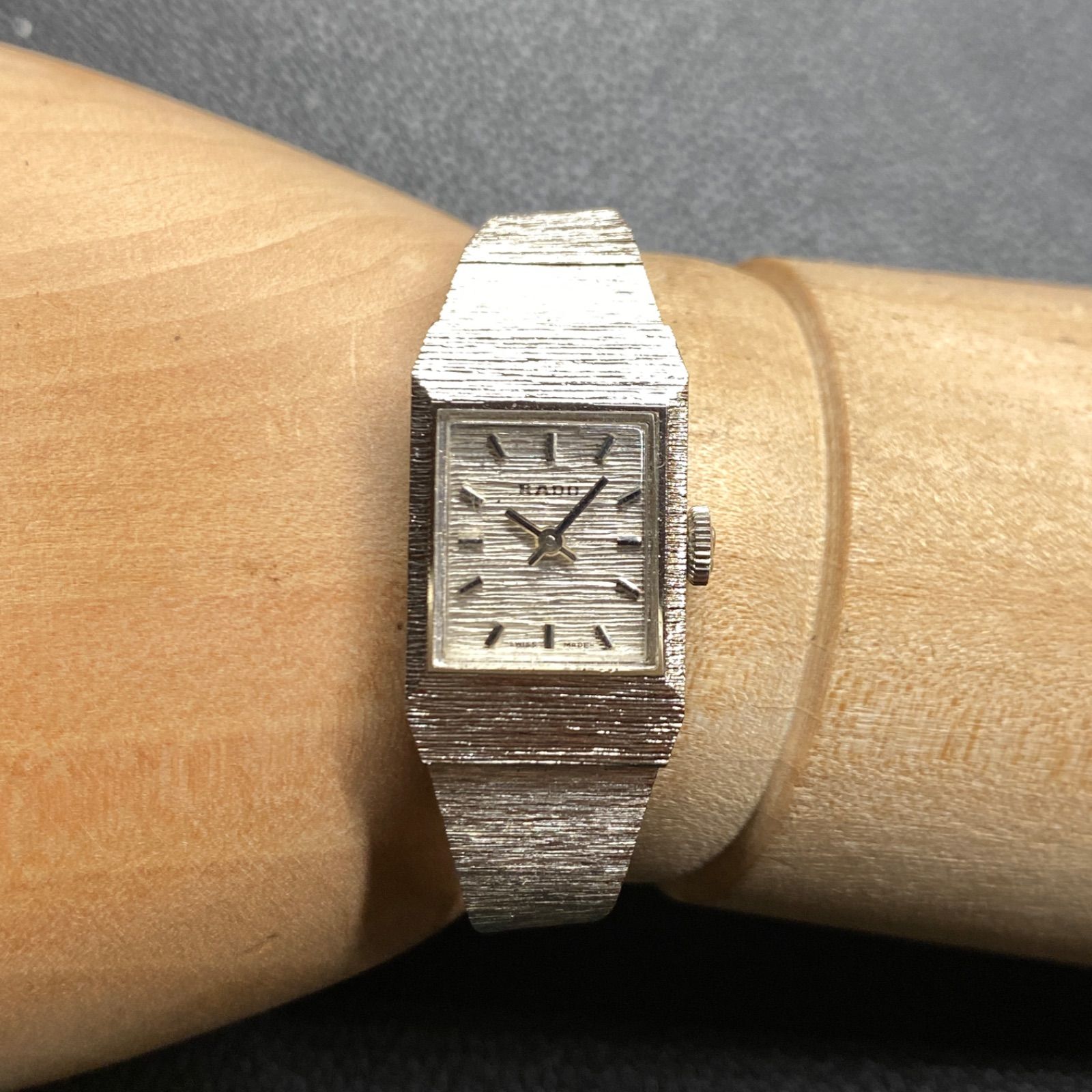 ラドー RADO 手巻き レディース 腕時計 シルバー - メルカリ