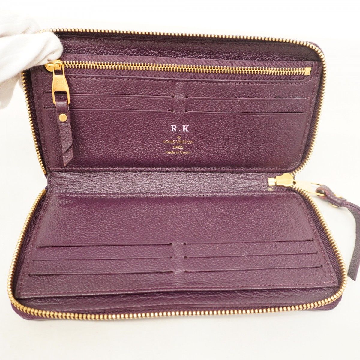 LOUIS VUITTON ヴィトン モノグラム 長財布 レディース ブランド 5ge5567-h】ルイヴィトン 長財布 モノグラム・アンプラント