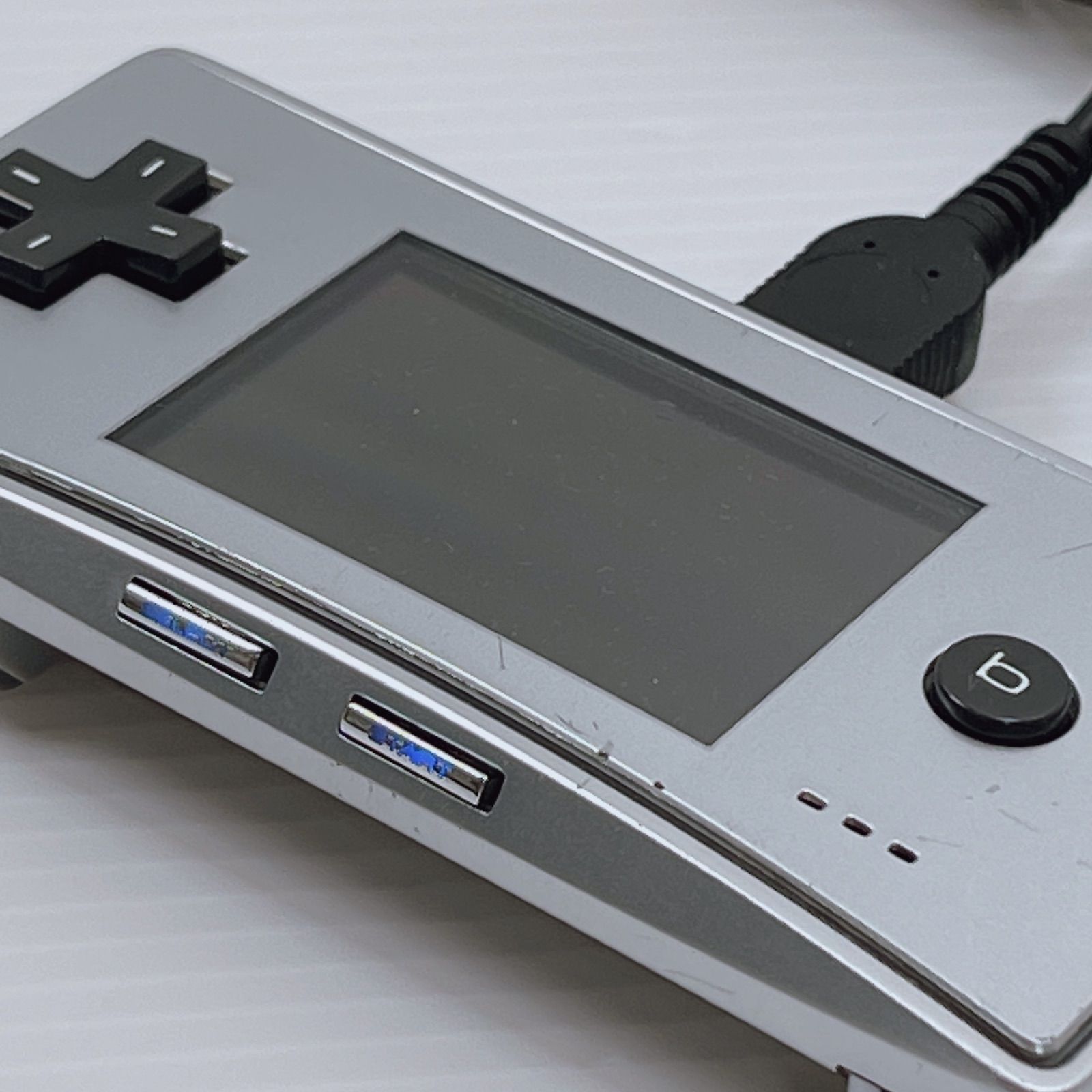 ゲームボーイミクロ シルバー 遊べるセット 動作 済み ニンテンドー Nintendo Gameboy Micro UP786_INFO