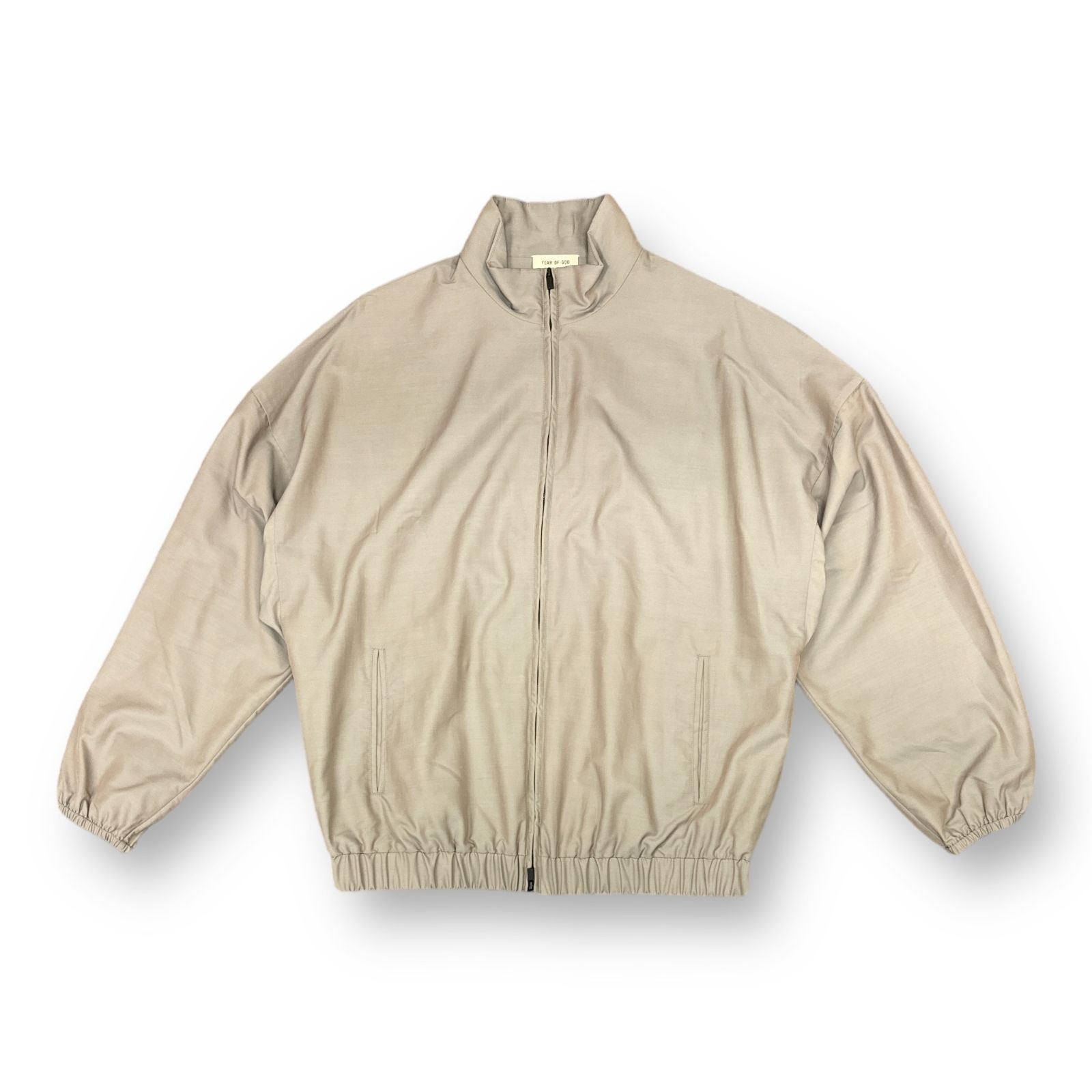 定価231000円 FEAR OF GOD THE ETERNAL COLLECTION ETERNAL WOOL NYLON TRACK  JACKET ウール トラックジャケット フィアオブゴッド エターナルコレクション L 62098A