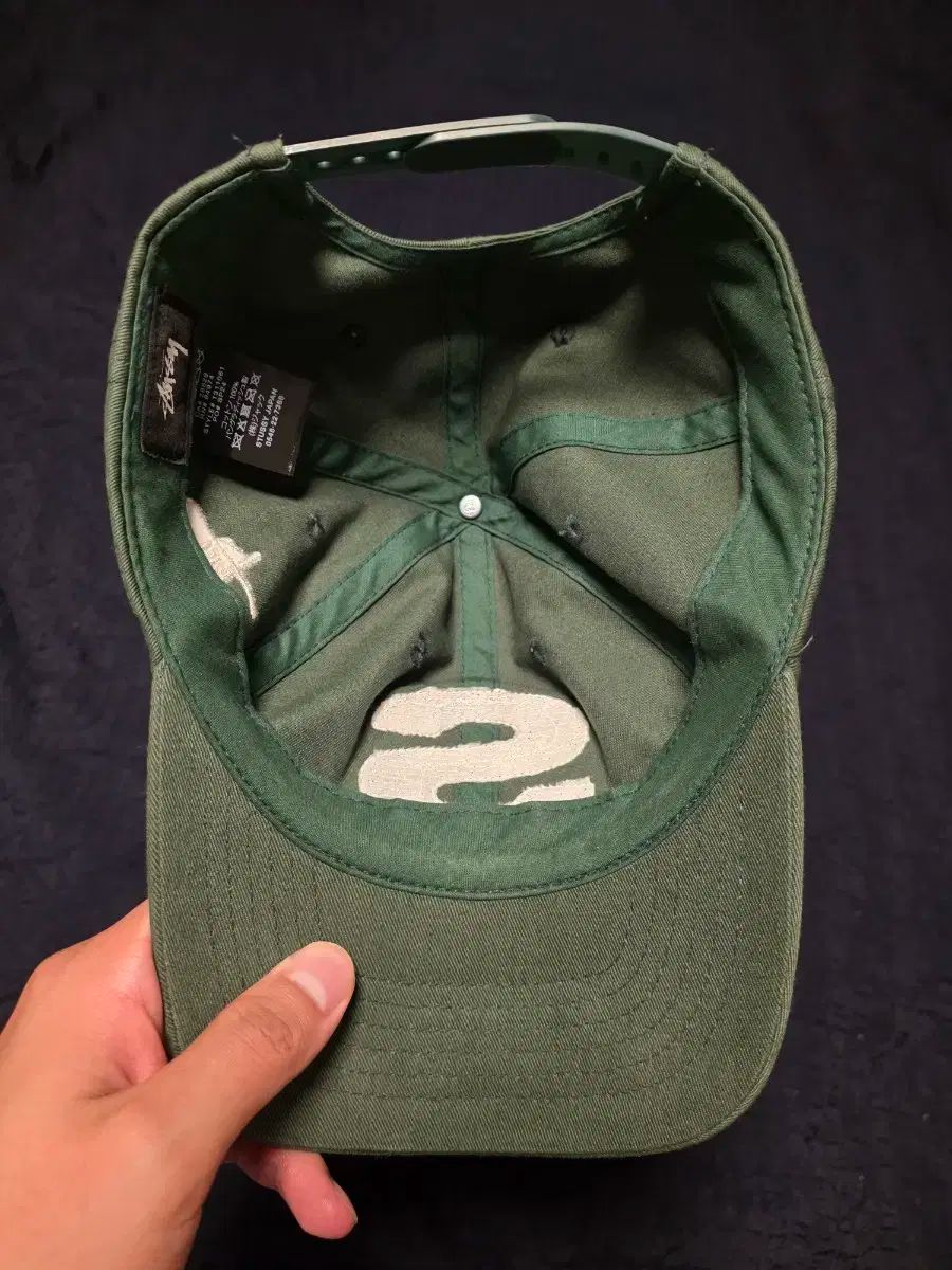  STUSSY ステューシー シェニール S ロー プロ キャップ フォレスト グリーン その他 キャップ