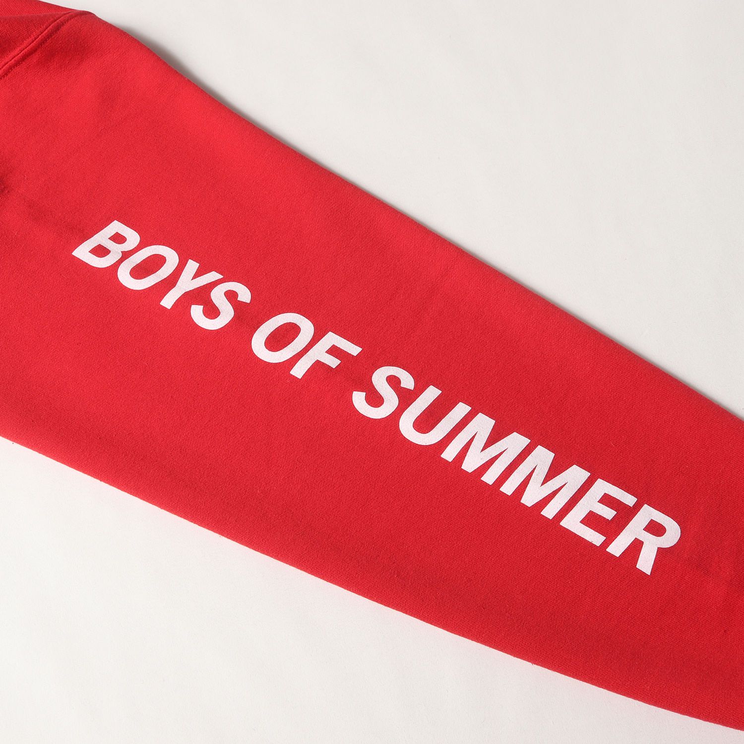 BOYS OF SUMMER ボーイズ オブ サマー パーカー レッド サイズ:L | Championボディ BFgoodrichロゴ スウェットパーカー | トップス フーディー | コラボ【メンズ】【中古】【K4543】 BOYS OF SUMMER ボーイズ オブ サマー パーカー レッド サイズ:L