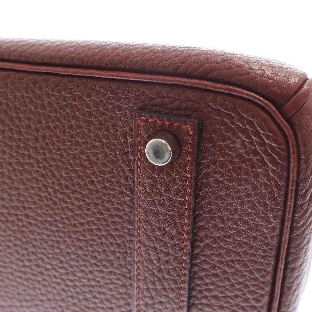 HERMES (エルメス) バーキン40 トゴ ルージュアッシュ シルバー金具  