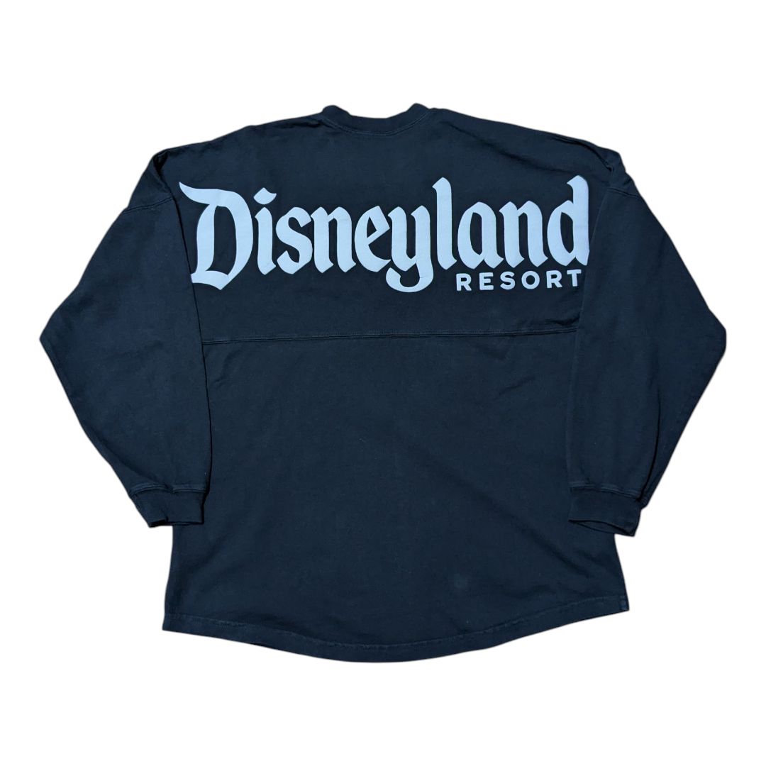 ディズニー スピリットジャージー USA製 ブラック ロンt ロング