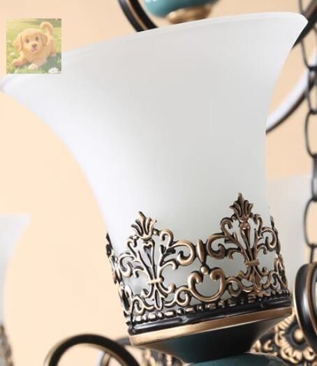 鉄シャンデリア