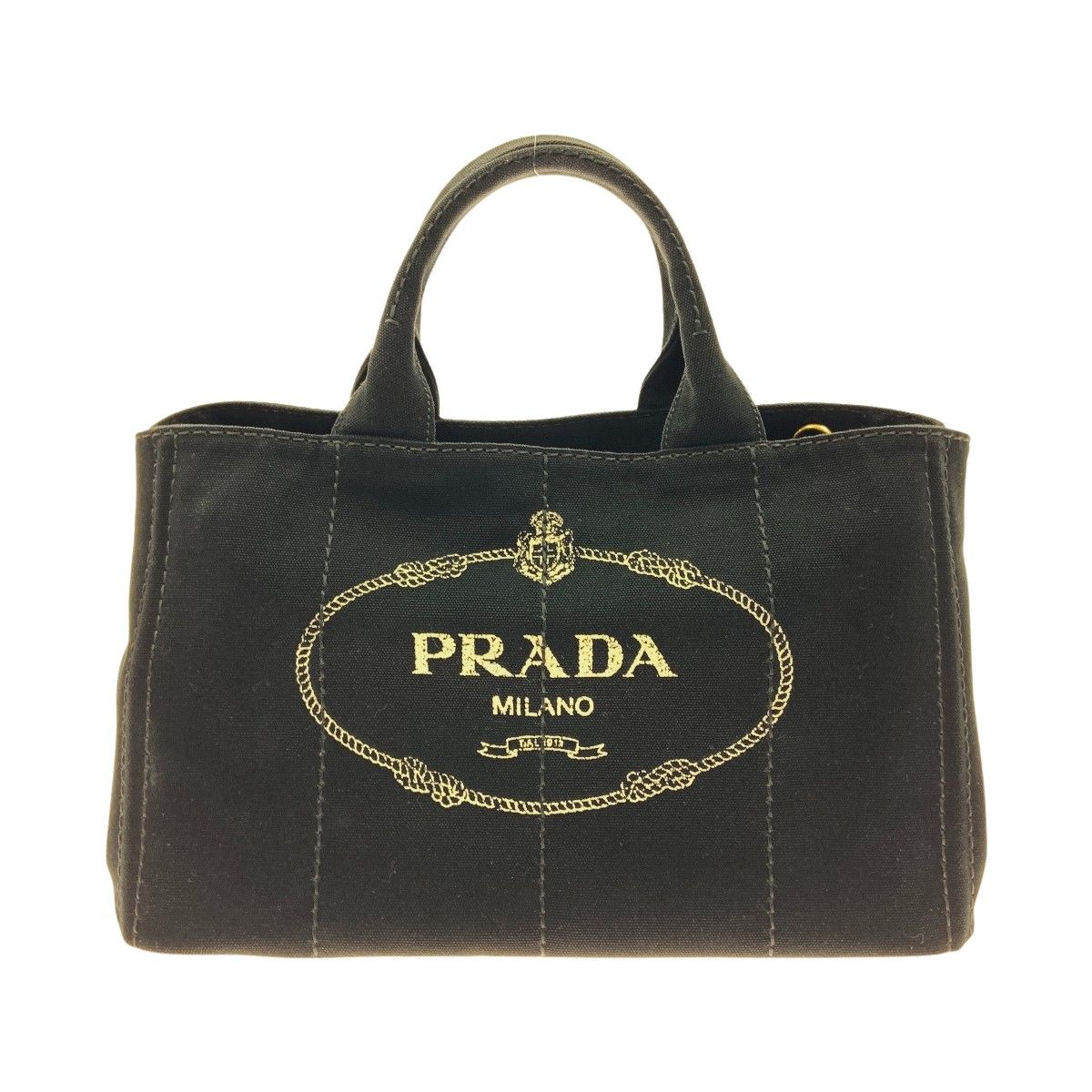 〇〇PRADA プラダ カナパ 2WAYトートバッグ 1BG642 ブラック