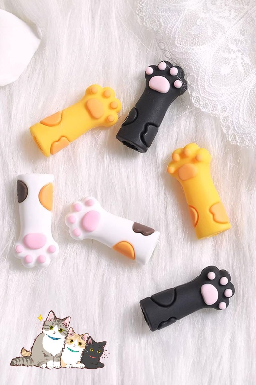 猫足の鉛筆エクステン