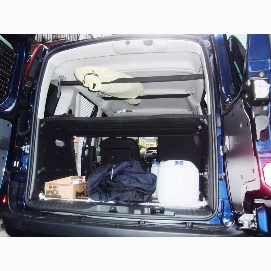 NAMINORIKOZOU カングー 初代 2代目 車内キャリア2本セット 穴あけ加工なし サーフボード スノーボード 脚立 中積み レジャー アウトドア