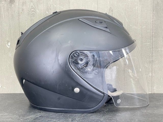 ヤマハ ゼニス ジェットヘルメット 【中古】　ZENITH YJ-14 L59/60　ブラック バイク用品 /92456