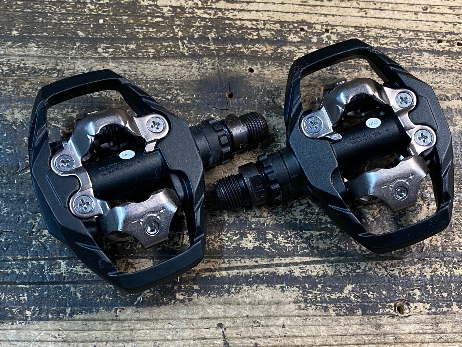 JG500 シマノ SHIMANO PD-M530 ビンディングペダル SPD - メルカリ
