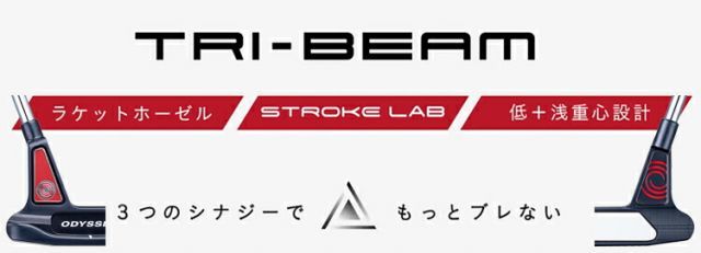 種類6：34インチ/6M オデッセイトライビーム パターストローク ラボ