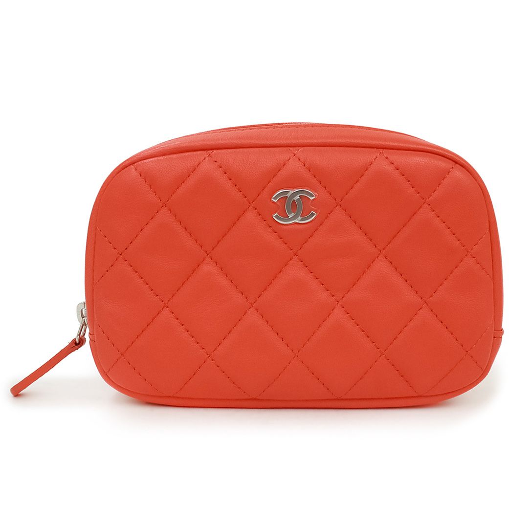 【CHANEL】 ラムスキン☆クラシック ミニ ポーチ ◇他色も◎◇ CHANEL (シャネル) ラムスキン クラシック ポーチ