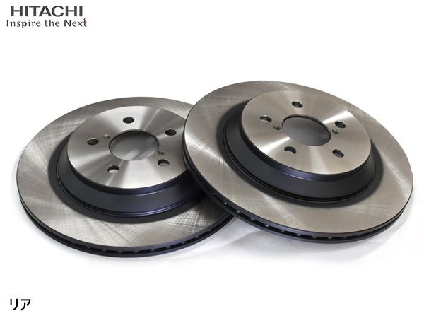 インプレッサ GH6 ディスクローター 2枚セット リア 左右分 日立 Astemo F6-027BP H20.07～H23.11 送料無料