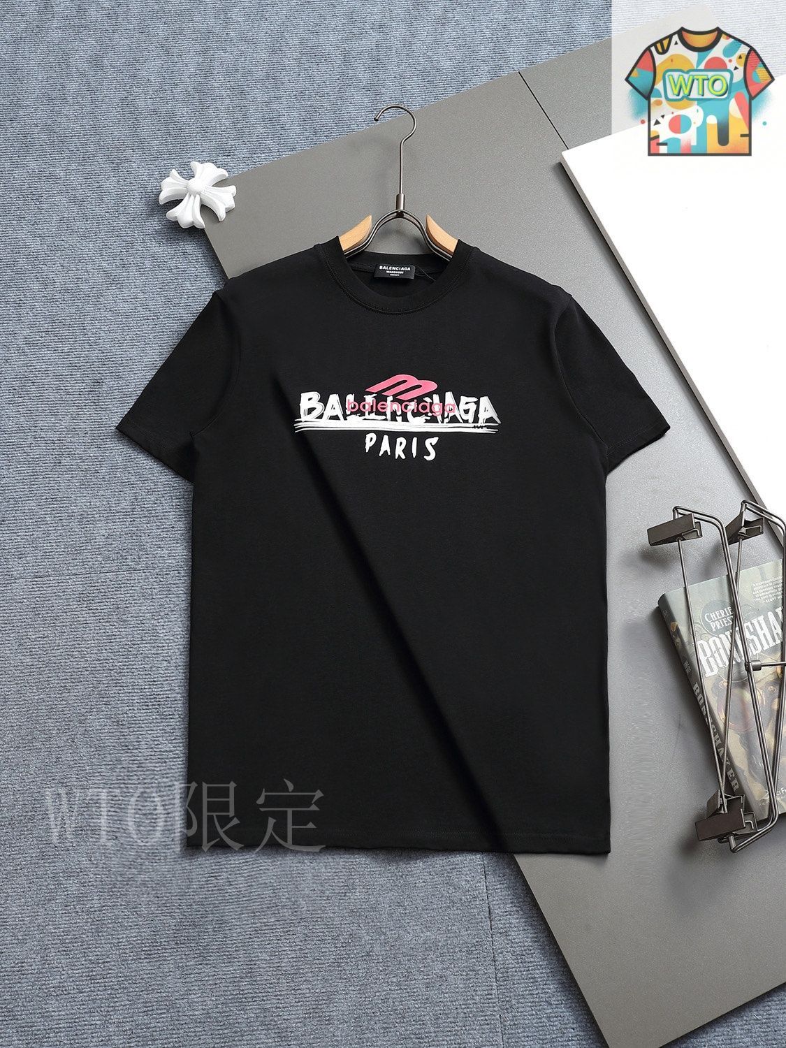 Balenciaga tシャツ 今日WTO】Balenciaga 2025SS ランボルギーニ コラボプリント T