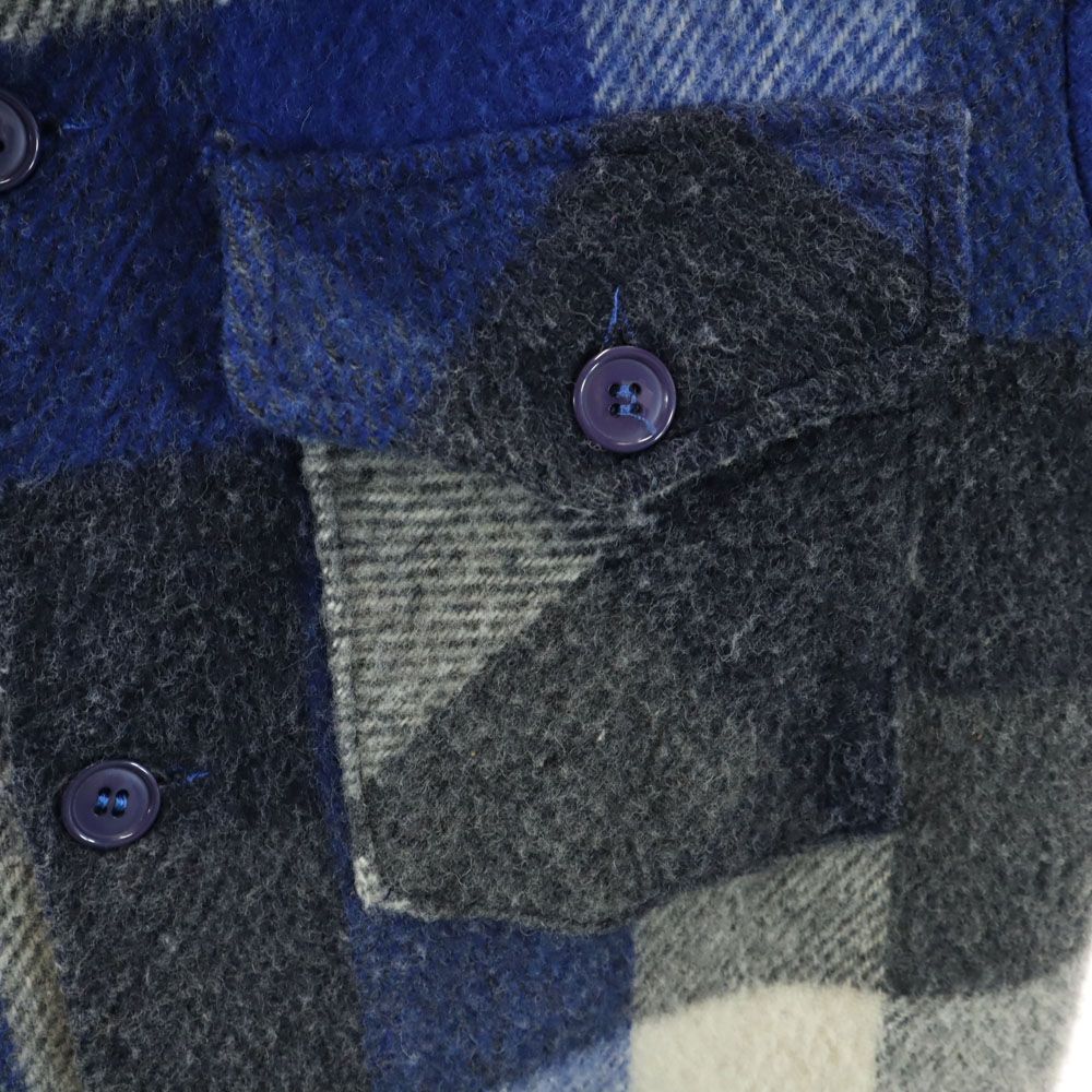 サーモキング 70s 80s ヴィンテージ バファローチェック ウール