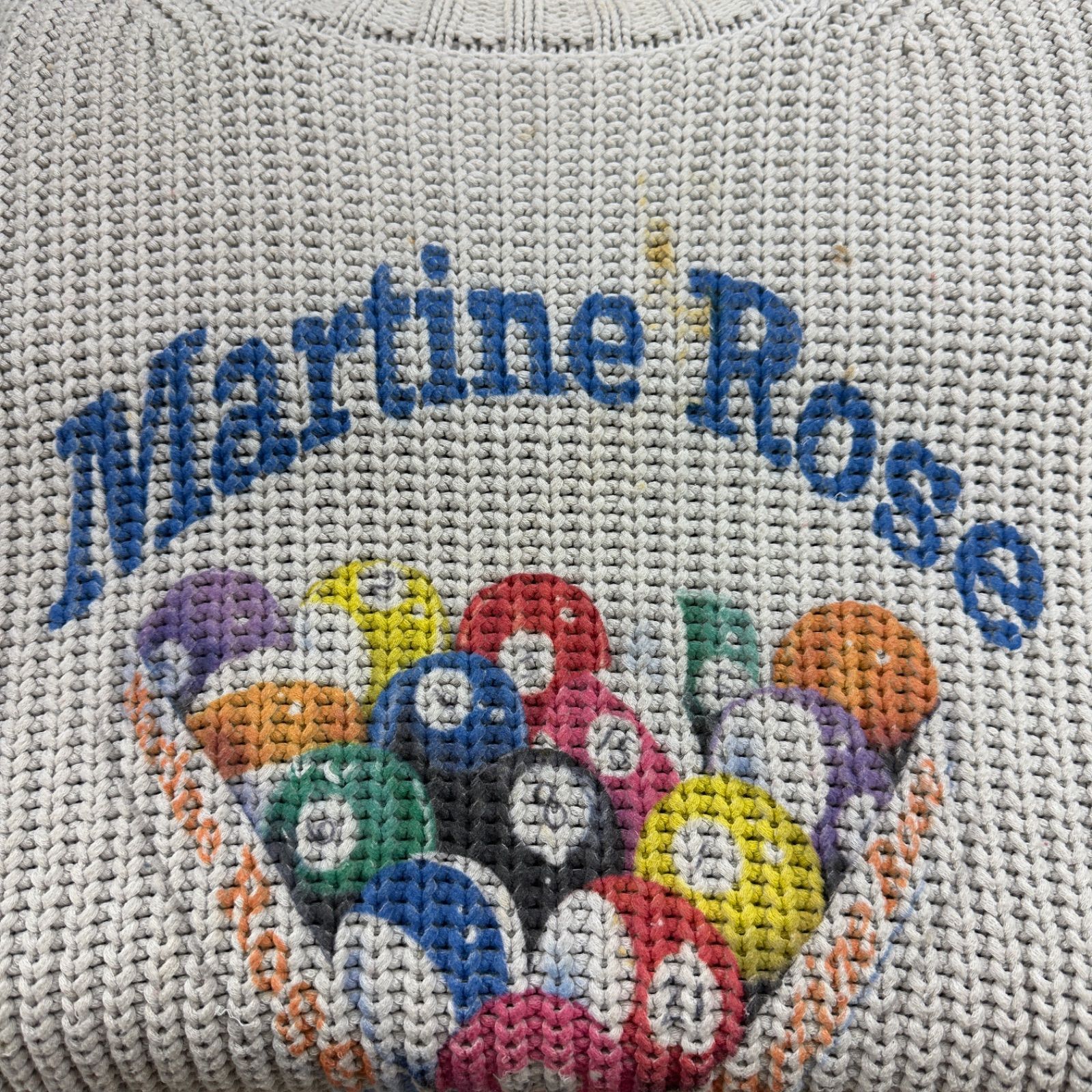 MARTIN ROSE クルーネックニット セーター マーティンローズ S10MR921W 