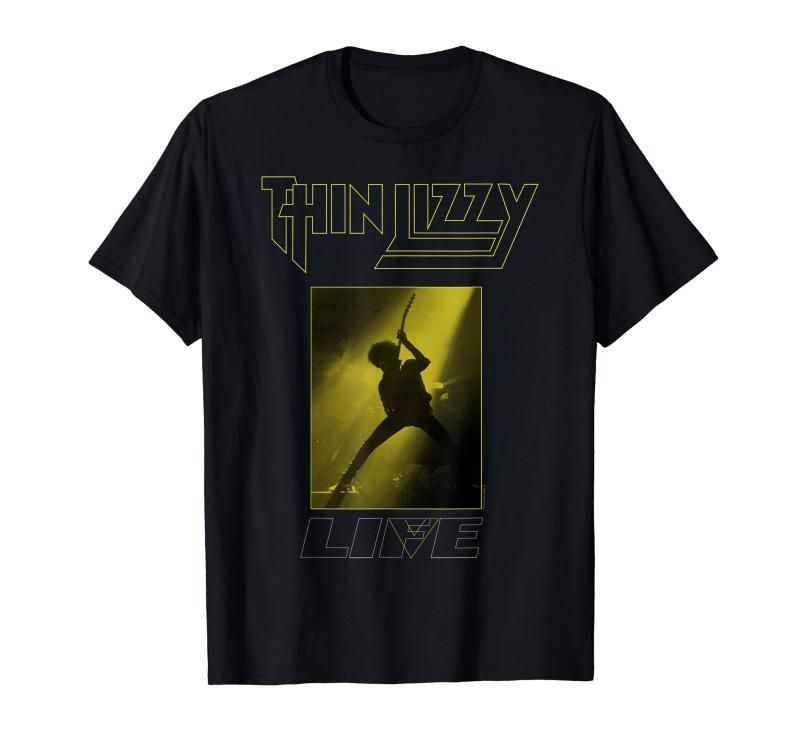 Thin Lizzy ? Live Yellow Boxed Tシャツ - メルカリ