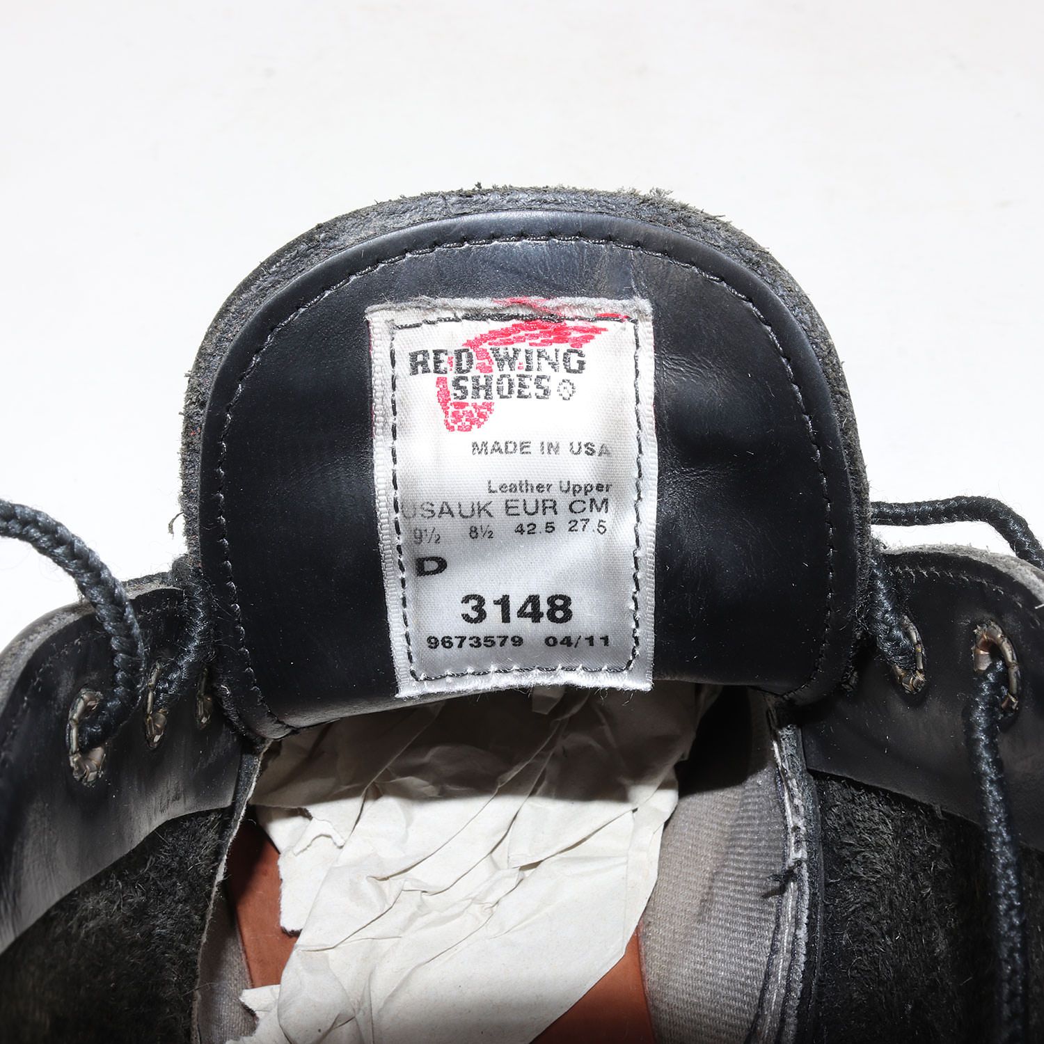 Red Wing レッド ウィング サイズ:27.5cm 3148 ワーク チャッカブーツ 