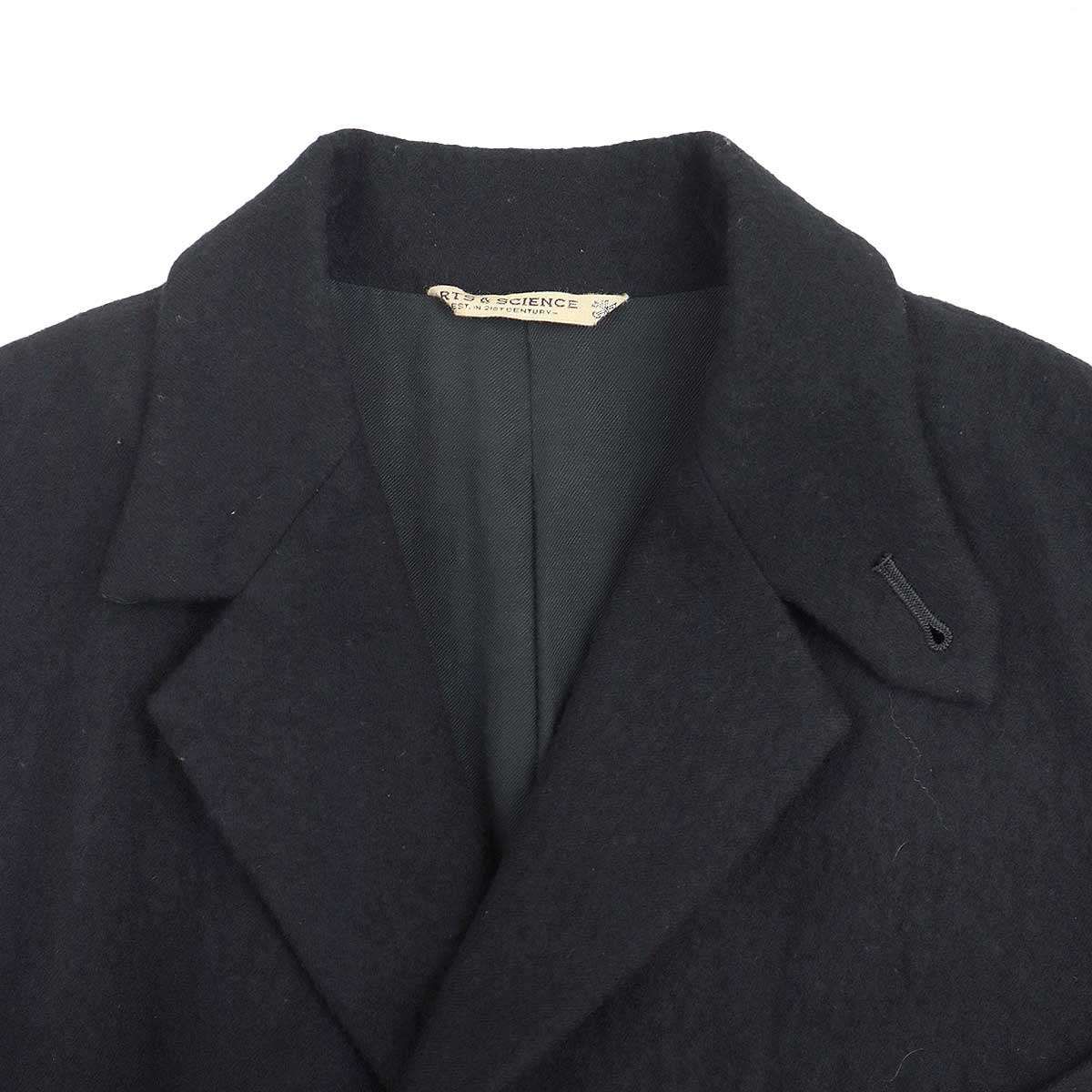 ARTS&SCIENCE アーツアンドサイエンス ウールチェスターコート 053
