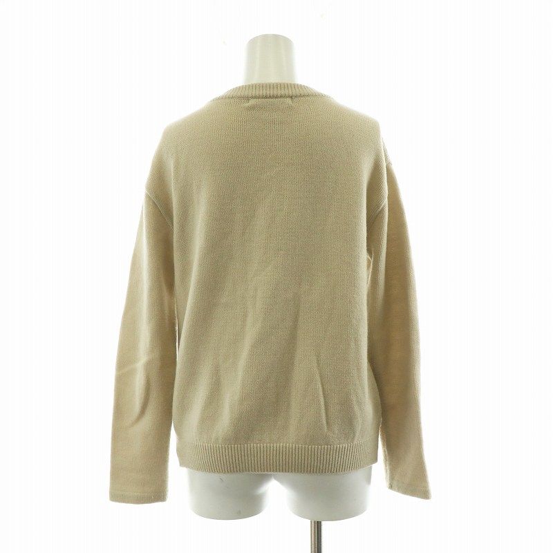 送料無料 店舗 Rene ルネ 23年製 ケーブル ロゴプレート ニット カーディガン トップス