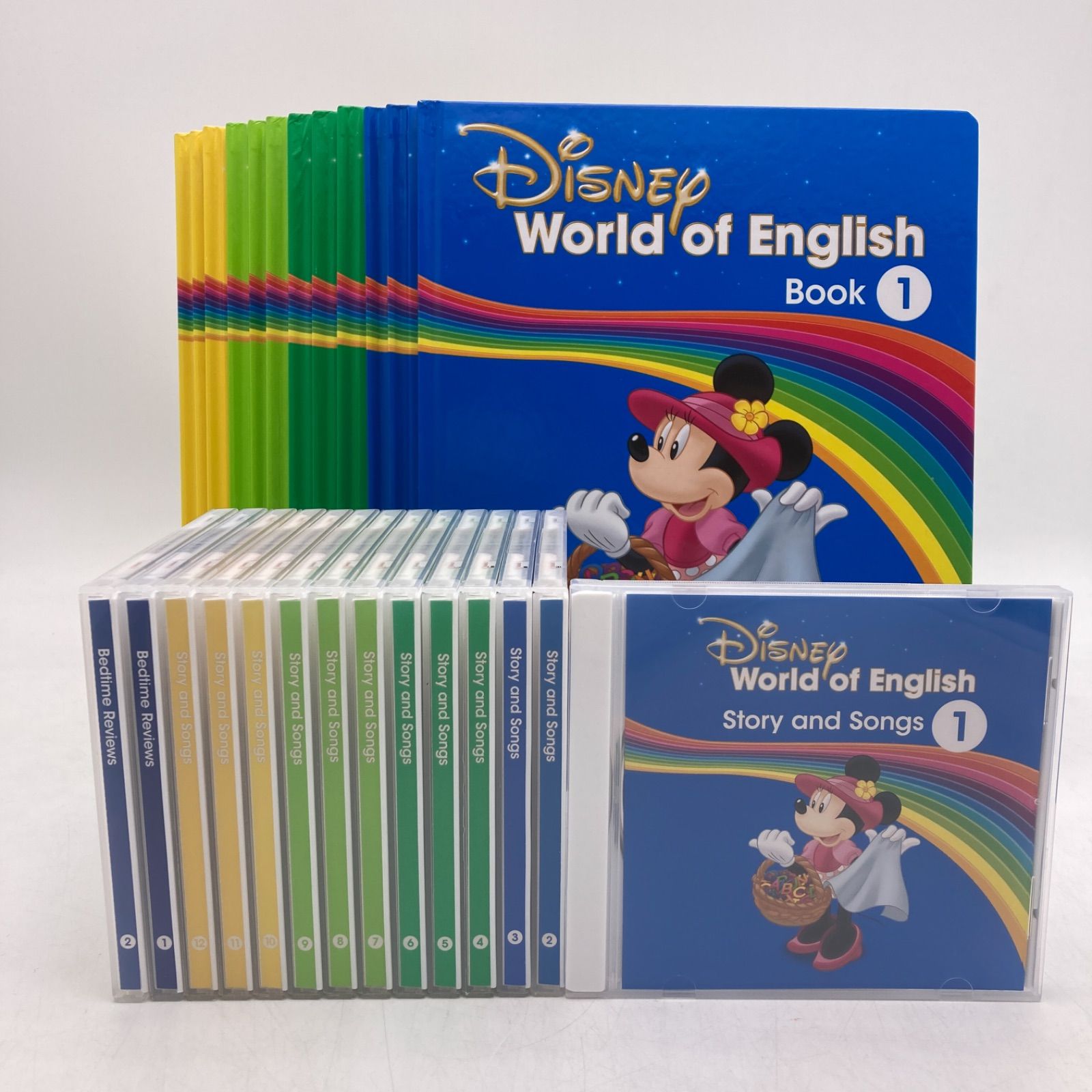 最新版】2020年購入 メインプログラム 絵本＆CD ディズニー英語システム DWE Disney ワールドファミリー 中古 1006401 -  メルカリ