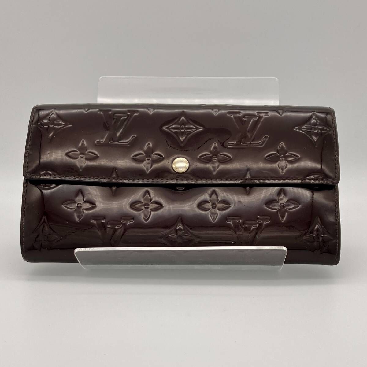 本物保証 LOUIS VUITTON(ルイヴィトン) 長財布 モノグラムヴェルニ 