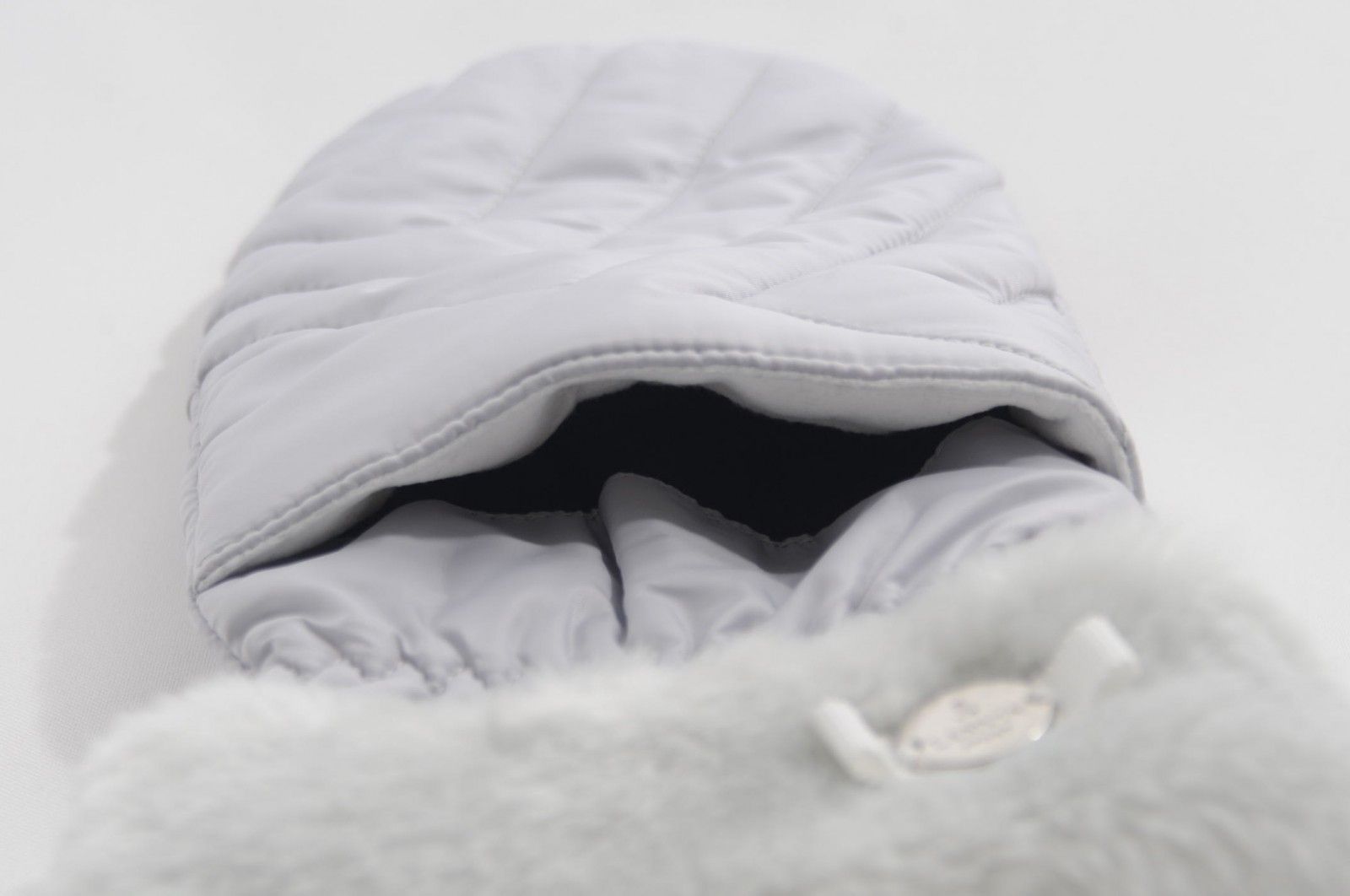 LANVIN - coco 中古 ランバンスポール LANVIN SPORT ミトン フリー グレー 防寒グローブ 両手ミトン 中綿入り 中古 ランバンスポール LANVIN SPORT ミトン フリー グレー 防寒