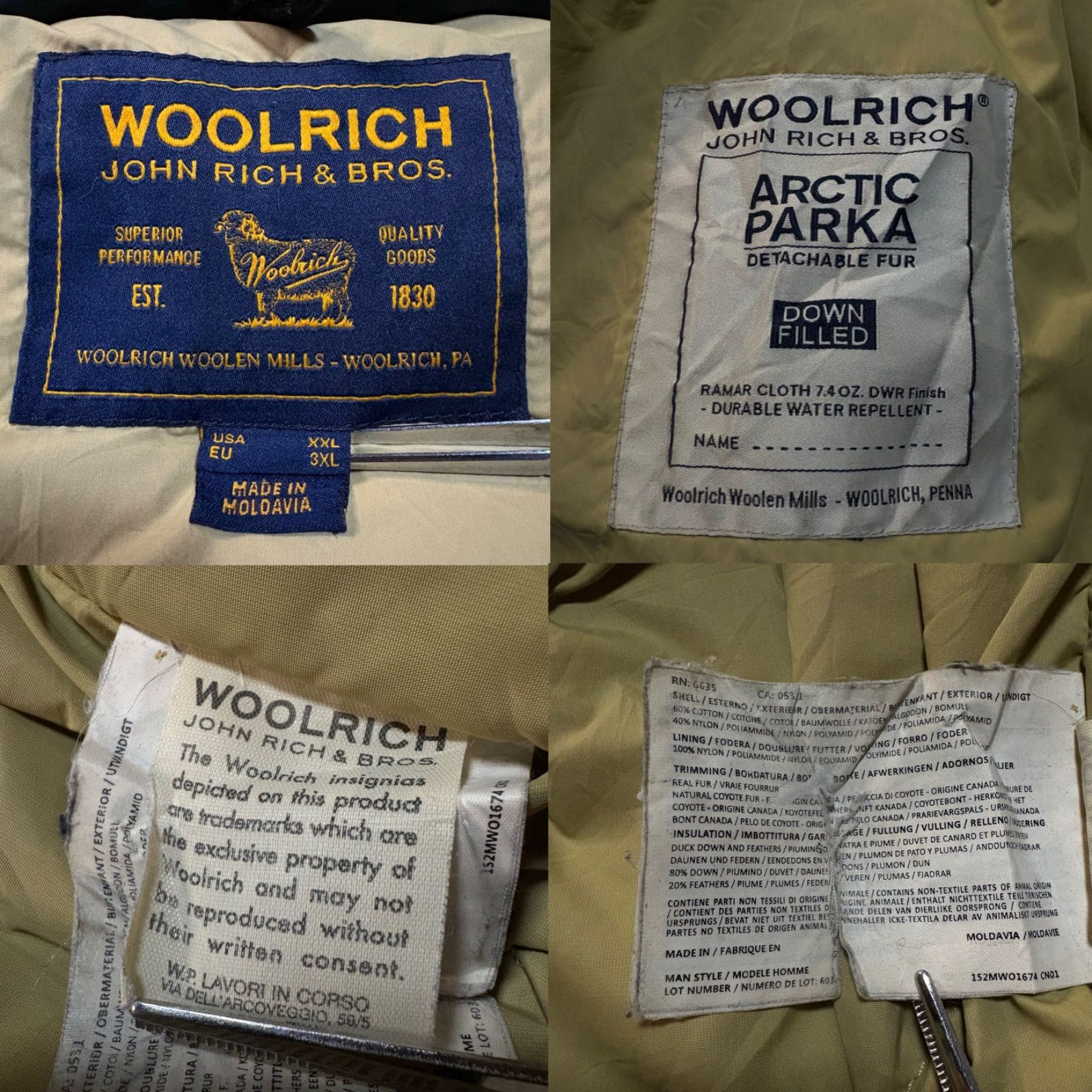 WOOLRICH ウールリッチ JOHNRICH&BROS ジョンリッチアンドブラザーズ 