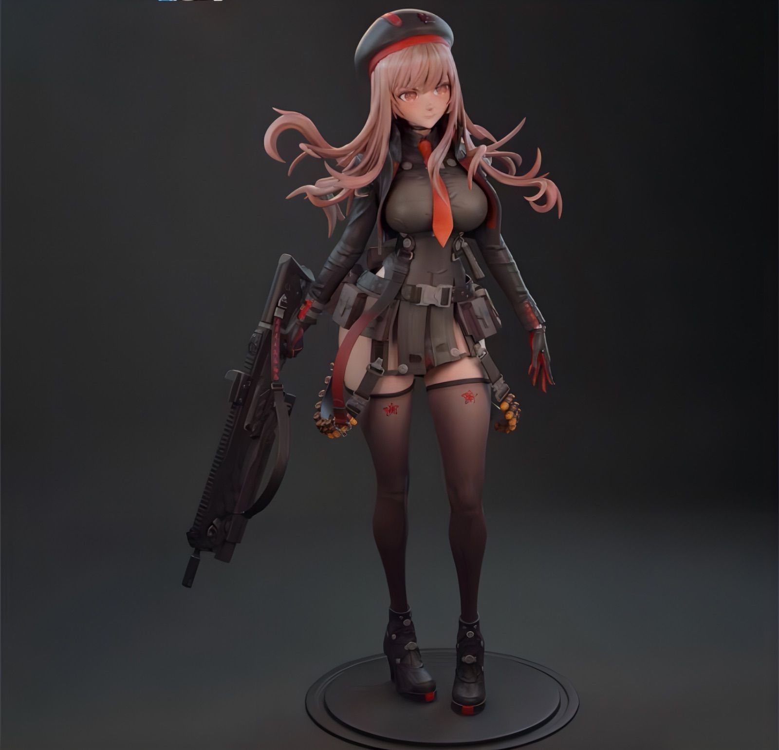 在庫処分 半額 1/8 ガレージキット アクションフィギュア NIKKE 23cm 未塗装 その他