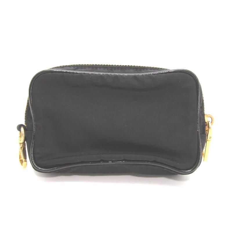PRADA プラダ ポーチ ナイロン マルチケース カードケース コインケース ブラック 黒 28010920