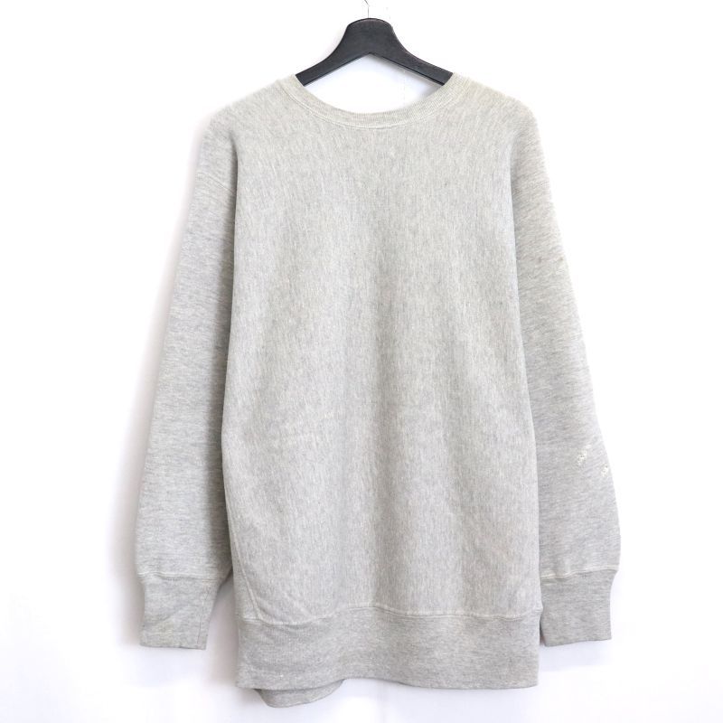 70s USA製 vintage Champion 3段プリント カレッジ 単色タグ リバース