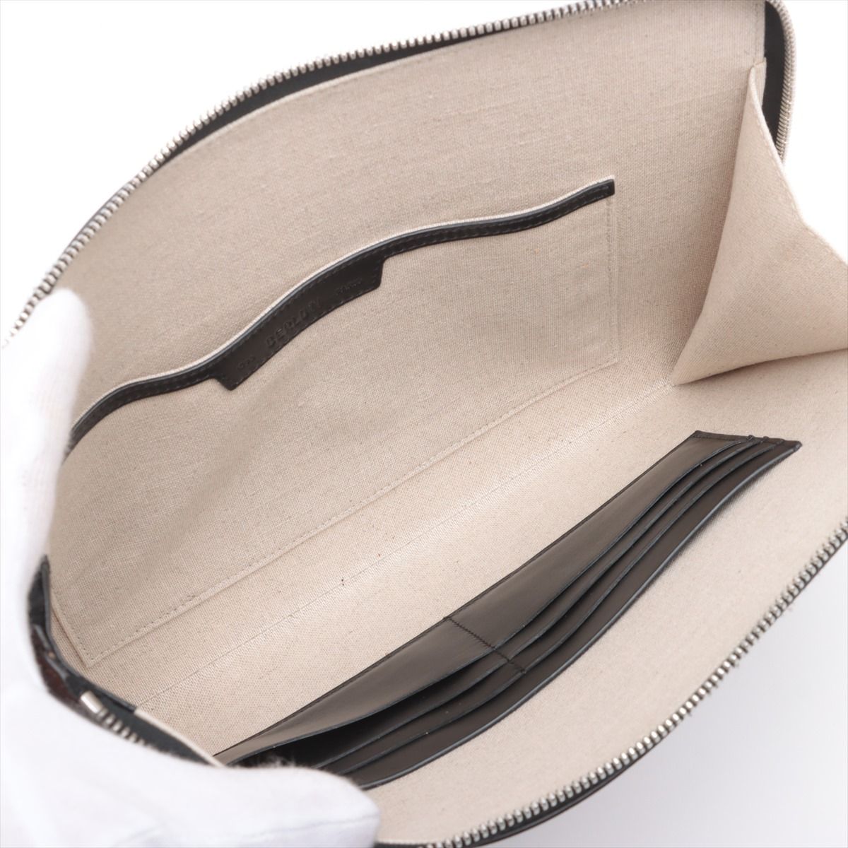 美品 ベルルッティ カリグラフィ レザー ニノ GM セカンドバッグ  