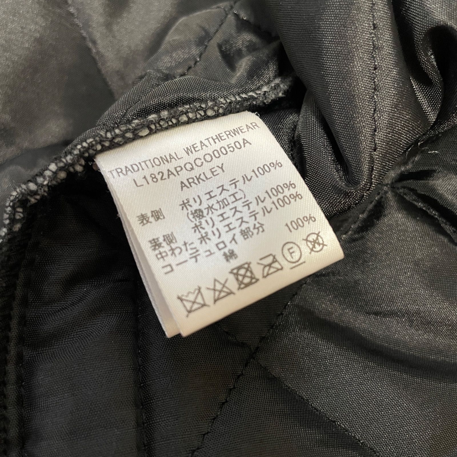 美品】Traditional Weatherwear トラディショナルウェザーウェア ノー