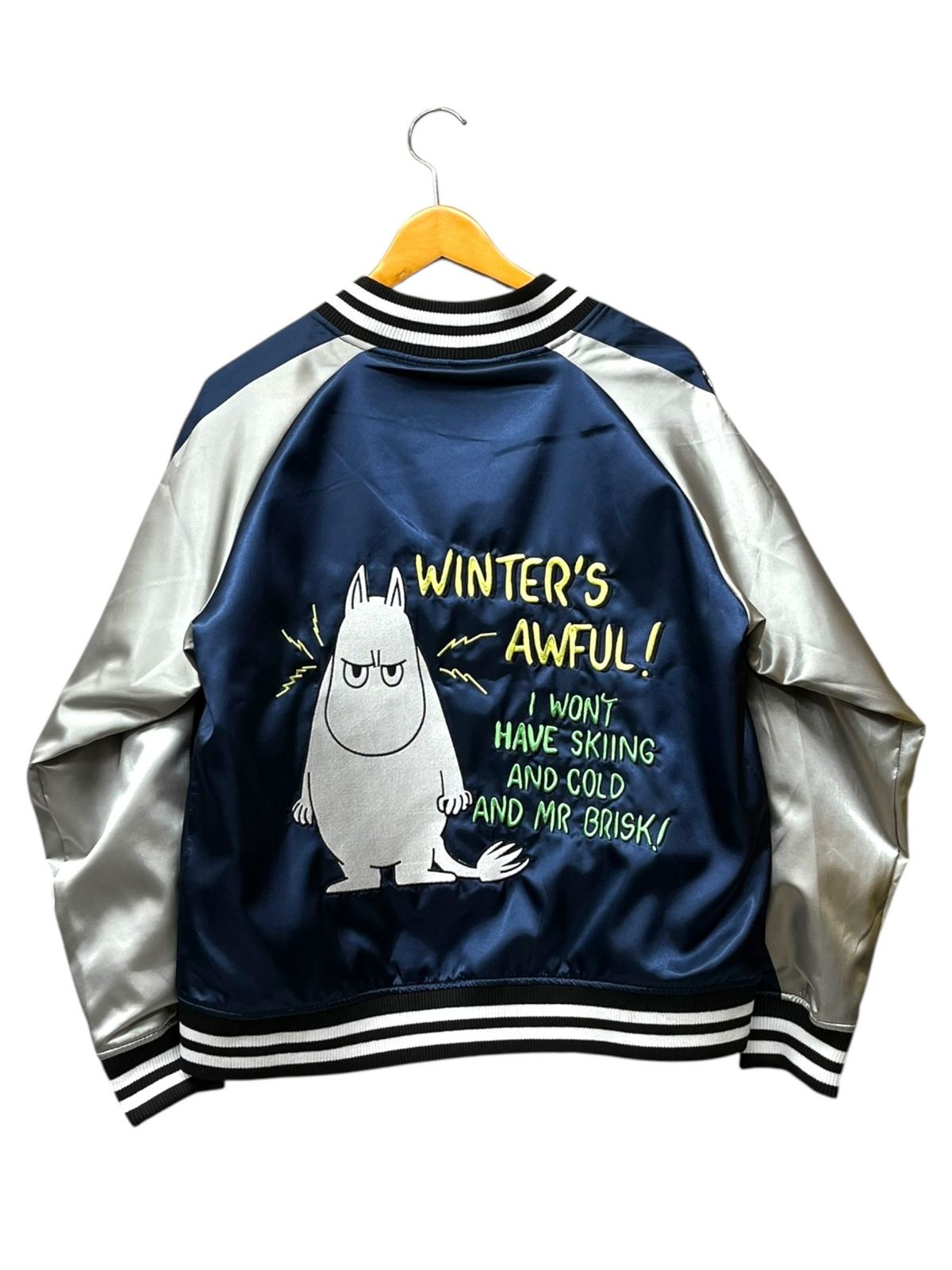 丸眞 MOOMIN ムーミン スカジャン アングリー 1425028800 L メンズ|199