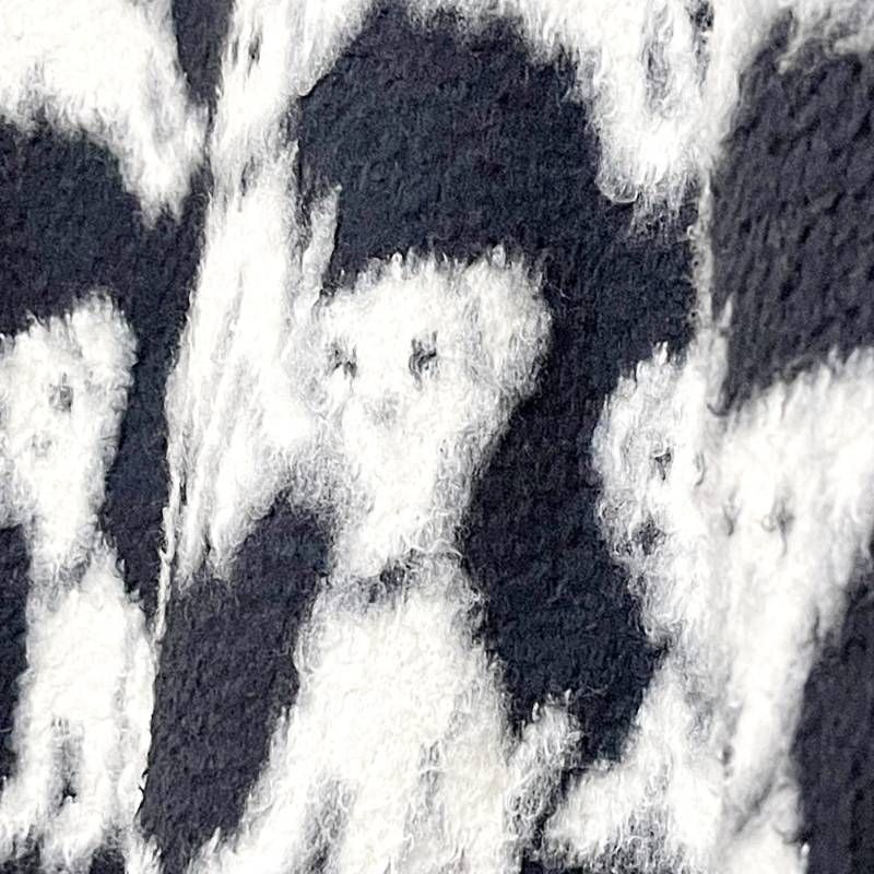 CELINE セリーヌ 22SS エイミードリアン カーディガン M 犬 総柄 ブラック 黒 大森元貴着用 TJ10-2 KARIMZIABAT_FR