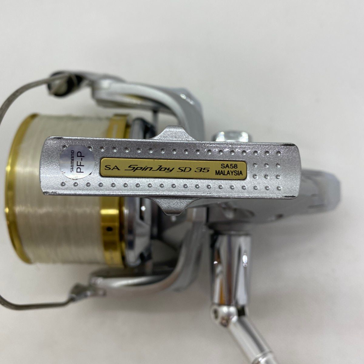 SHIMANO - ΨΨSHIMANO シマノ スピニングリール　15スーパーエアロスピンジョイ SD 35 替スプール付 SA58 03400 ΨΨSHIMANO シマノ スピニングリール 15スーパーエアロスピン