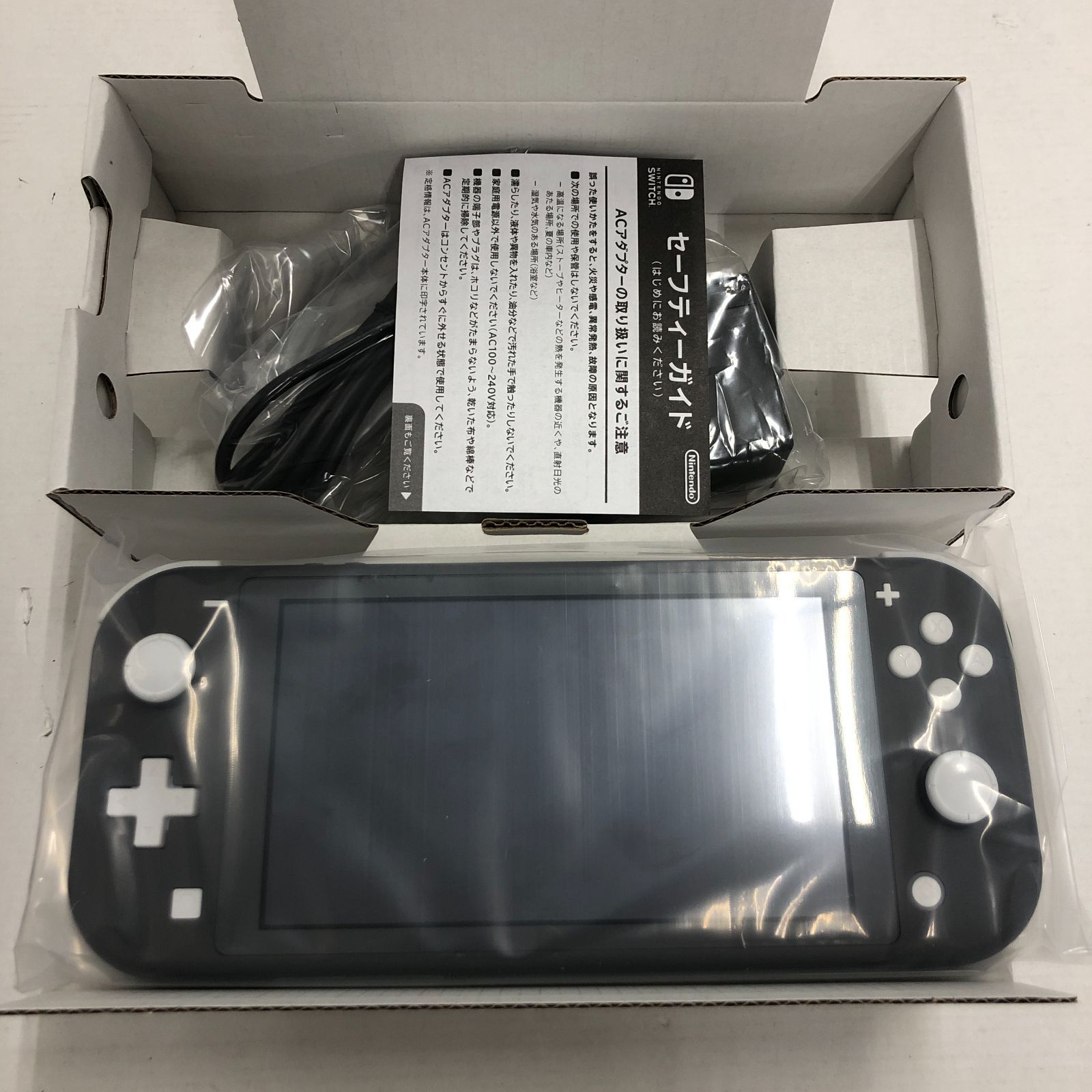 02m2039 Nintendo Switch Lite ニンテンドースイッチライト グレー ...