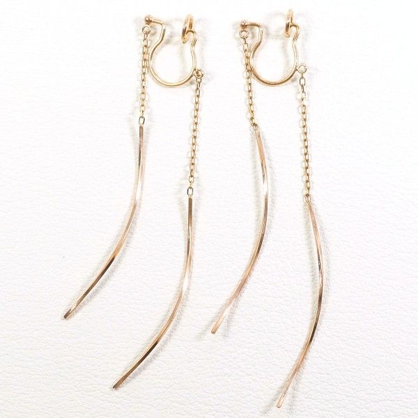 ete K10 フープピアス 片耳 ete ピアス K10MPG フープ レディース