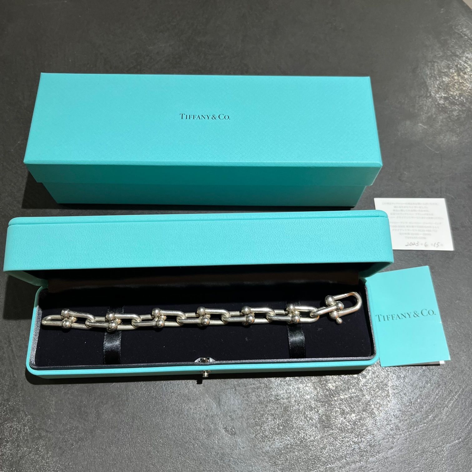 2023年購入 国内正規 TIFFANY&Co. ハードウェア ラージリンク