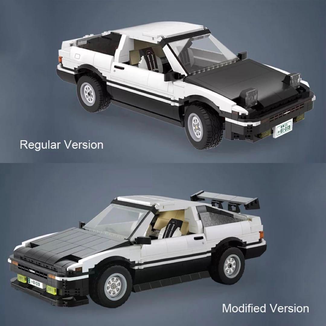 イニシャルD・トレノ/AE86 レゴ互換品 1234ピース 新品 - メルカリ