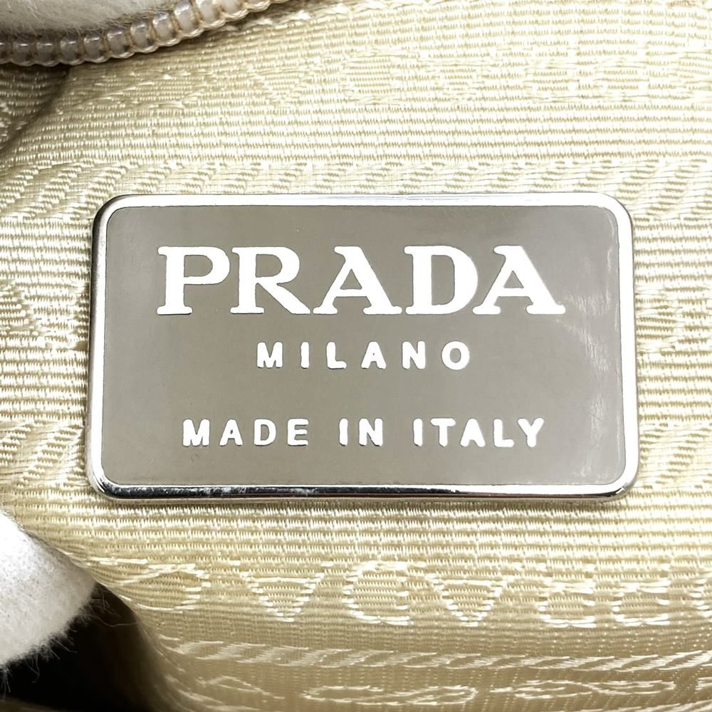 PRADA プラダ ショルダーバッグ アイボリー - 4500525E0109 PRADA プラダ ショルダーバッグ 肩掛け ホワイト アイボリー