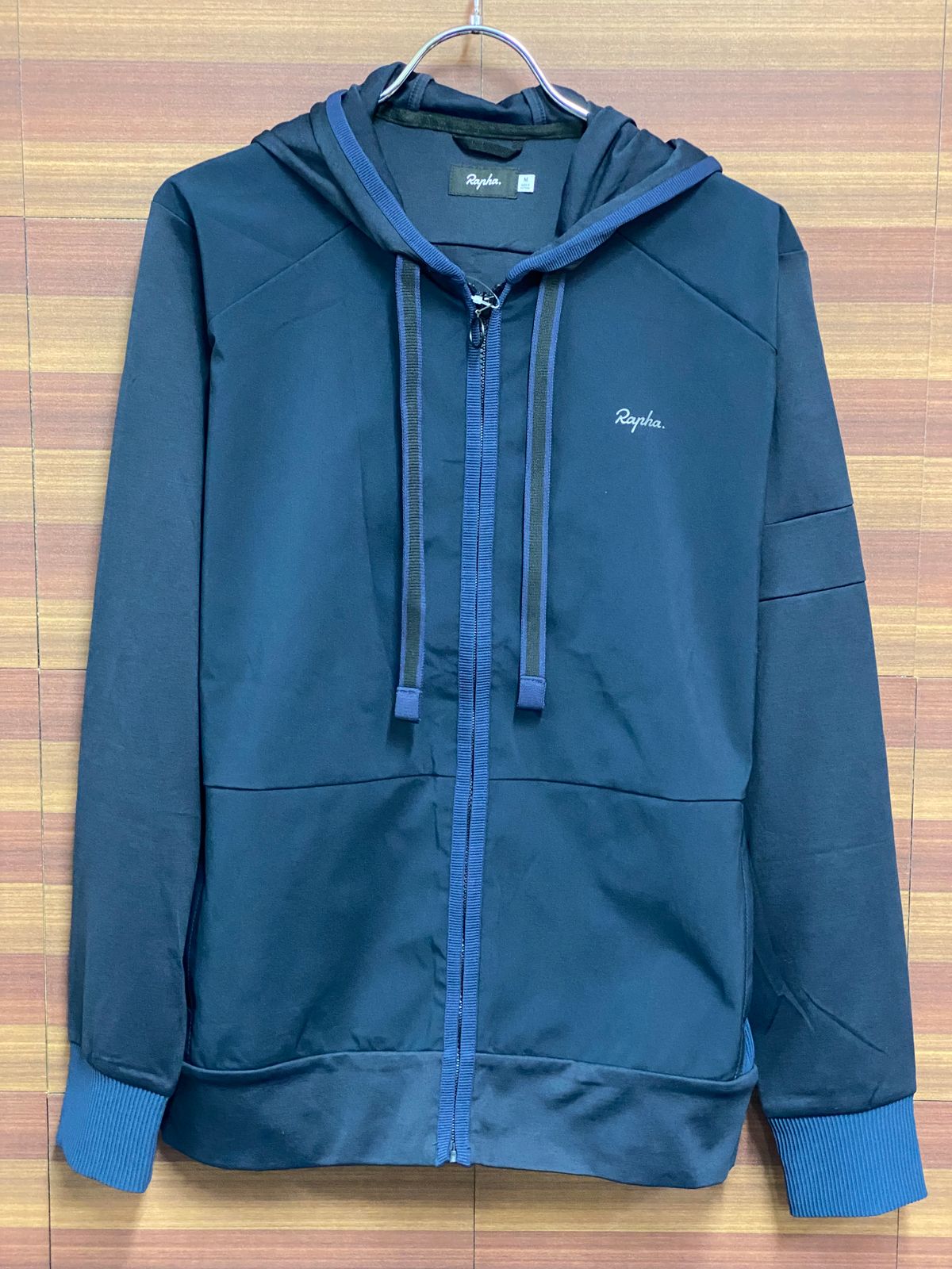 GW927 ラファ Rapha トランスファーフーディ― TRANSFER HOODIE 紺 M-