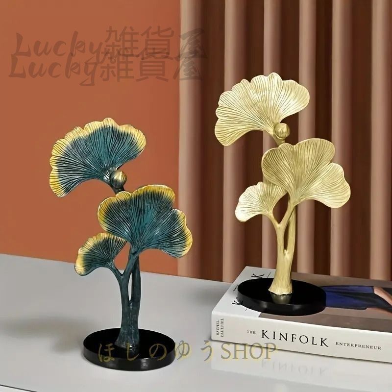 置物 イチョウの葉 オブジェ イチョウ 葉っぱ 秋 植物