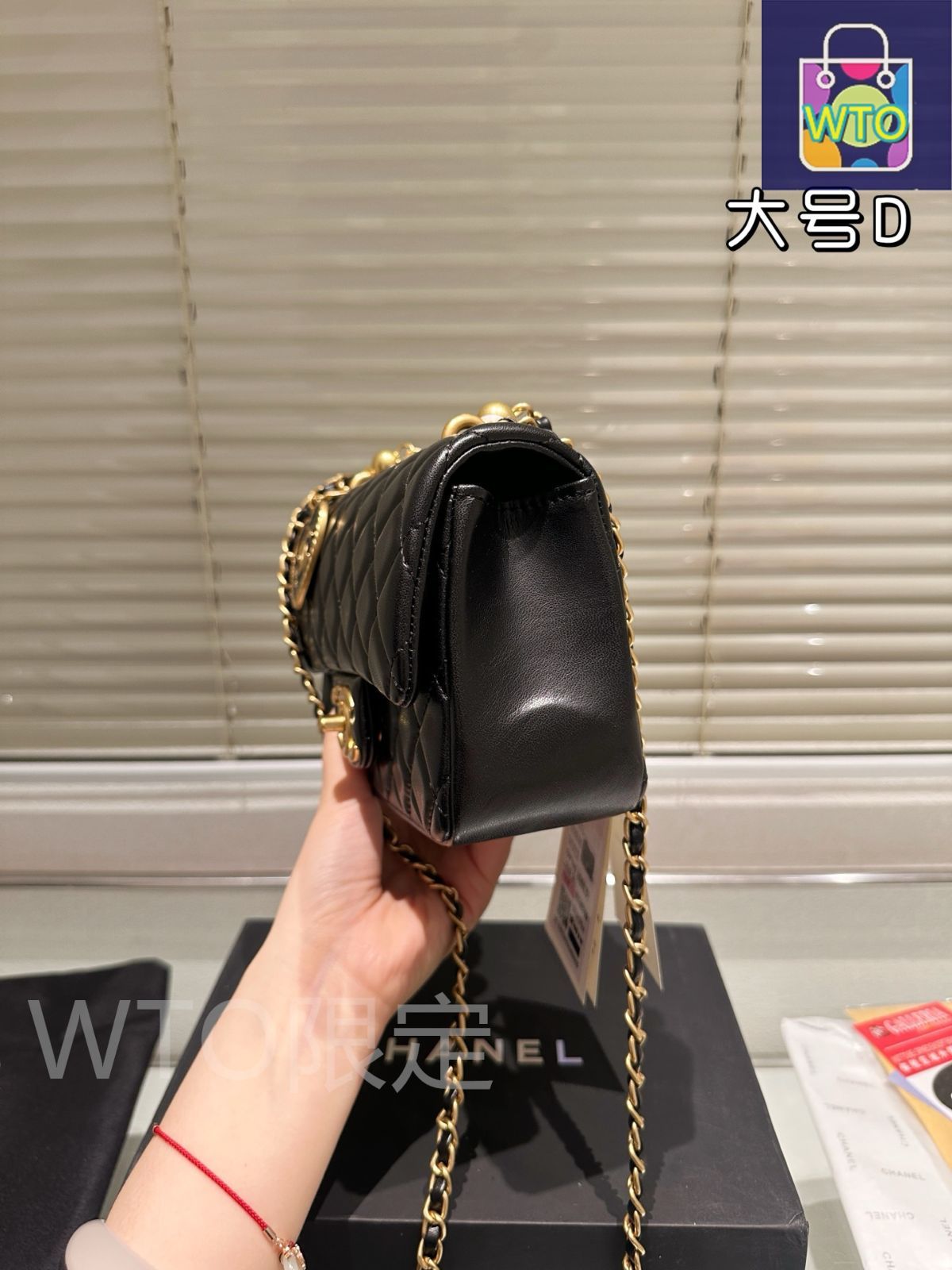 今日特価】Chanel 24p パール クォード バッグ-WTO輸入3 - メルカリ